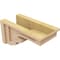 Ekena Millwork 7"W x 14"D x 7"H Wide Highland Rough Cedar Woodgrain TimberThane Corbel, Primed Tan CORUR07X14X07HLDRCPR - alternate 5